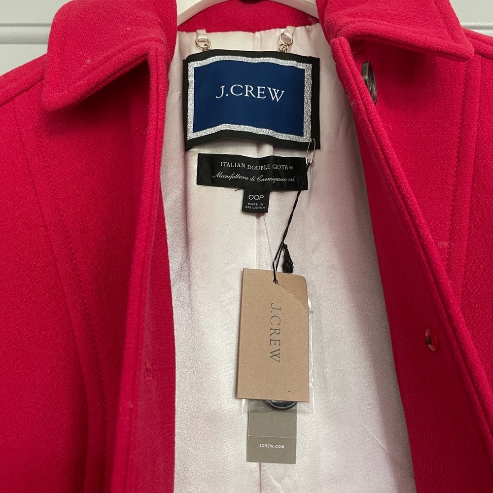 J. Crew Classic lady day coat in Italian double-cloth wool with Thinsulate - Picture 6 of 7